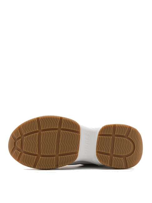 HAPYY  Sneakers alte White/Brown - Scarpe Donna