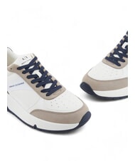 ARMANI EXCHANGE A|X Sneakers con dettagli a contrasto off white+rope - Scarpe Uomo - 4