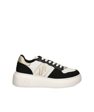 ARMANI EXCHANGE A|X Sneakers platfom bla/ofwh - Scarpe Donna - 2