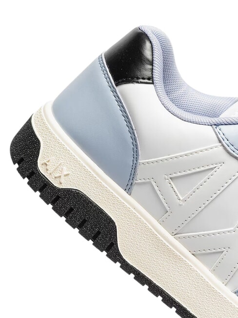 AX LOGO Sneakers op.white+blue - Scarpe Donna