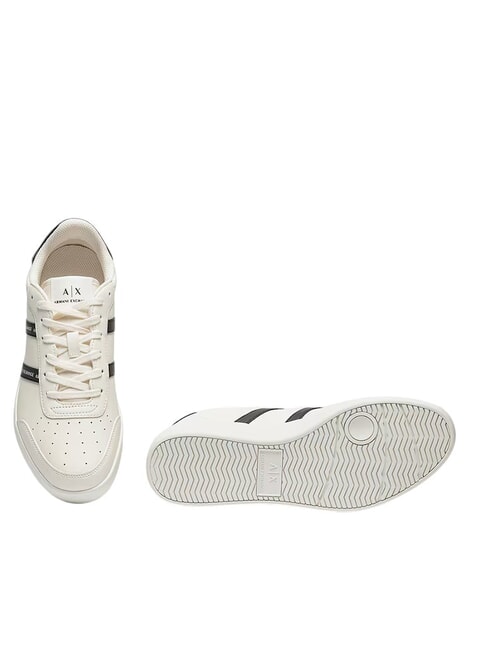 A|X STRIPES Sneakers off white+black - Scarpe Uomo