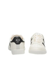ARMANI EXCHANGE A|X STRIPES Sneakers off white+black - Scarpe Uomo - 6