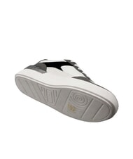 ARMANI EXCHANGE A|X Sneakers in tessuto mesh off white+black - Scarpe Uomo - 3