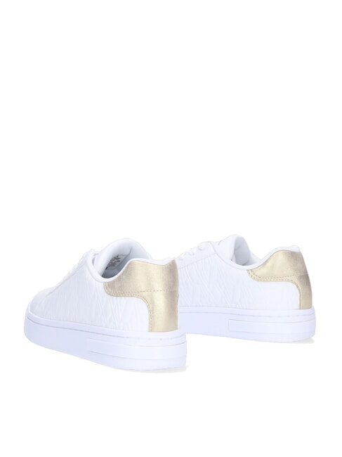 AX LOGO EMBOSSED Sneakers op.white+pale gold - Scarpe Donna