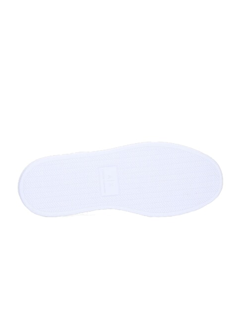 AX LOGO EMBOSSED Sneakers op.white+pale gold - Scarpe Donna