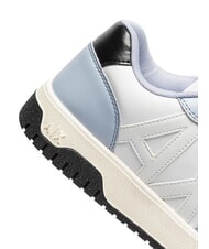 ARMANI EXCHANGE AX LOGO Sneakers op.white+blue - Scarpe Donna - 4