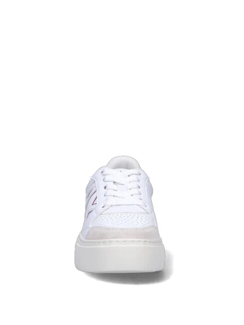 AX LOGO Sneakers platfom op.white+pink - Scarpe Donna