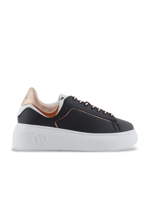 A|X Runner Sneakers in pelle black+rose gold - Scarpe Donna