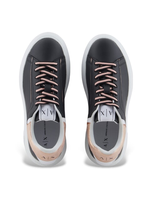A|X Runner Sneakers in pelle black+rose gold - Scarpe Donna