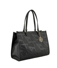 ARMANI EXCHANGE A|X MONOGRAM Borsa shopper a spalla black/black - Borse Donna - 2