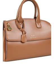 ARMANI EXCHANGE A|X Borsa a mano con lucchetto whisky - Borse Donna - 4