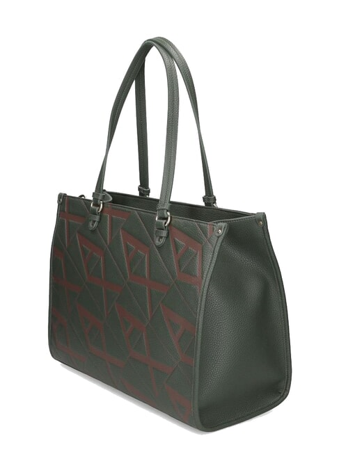 A|X MONOGRAM Borsa shopper a spalla dark absinthe/liquor - Borse Donna