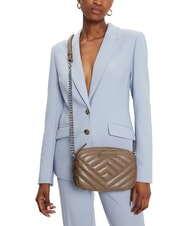 ARMANI EXCHANGE VICTORIA Borsa camera case matelassè dark pisco - Borse Donna - 6