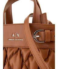 ARMANI EXCHANGE A|X PUFFY Borsa a mano con tracolla whisky - Borse Donna - 3