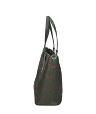 ARMANI EXCHANGE LOGO EMBOSSED Borsa shopper a spalla dark absinthe/liquor - Borse Donna - 4