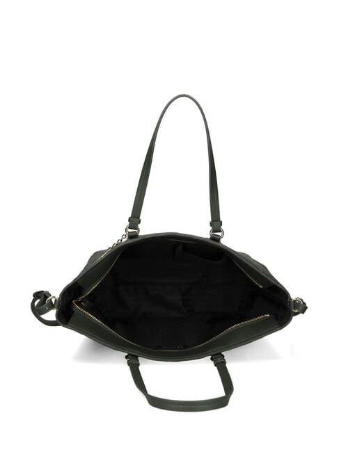 LOGO EMBOSSED Borsa shopper a spalla dark absinthe/liquor - Borse Donna