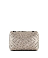 ARMANI EXCHANGE A|X CONVERTIBLE Borsa matelassé puff gunmetal - Borse Donna - 4