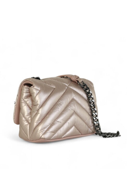 A|X PUFFY Borsa matelassé mini rose gold - Borse Donna