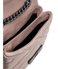 ARMANI EXCHANGE A|X PUFFY Borsa matelassé mini rose gold - Borse Donna - 4