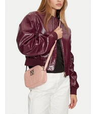 ARMANI EXCHANGE LOGO EMBOSSED Mini bag a tracolla milk punch - Borse Donna - 5