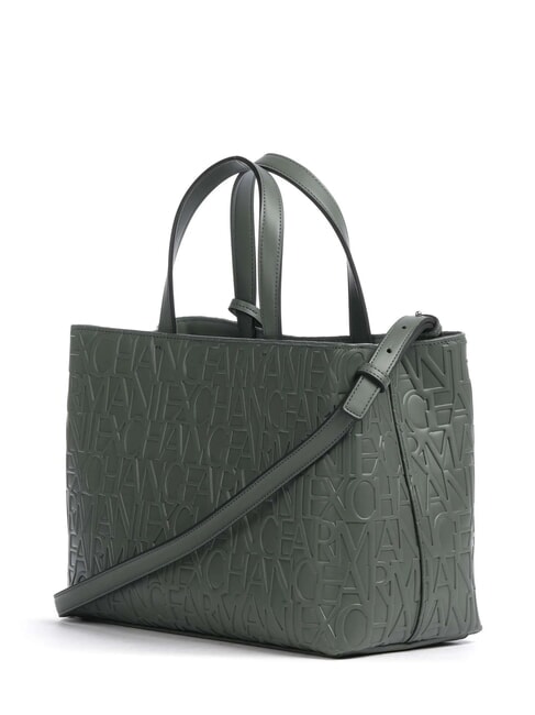 LOGO EMBOSSED Shopper a mano, con tracolla absinthe - Borse Donna