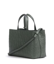 ARMANI EXCHANGE LOGO EMBOSSED Shopper a mano, con tracolla absinthe - Borse Donna - 2