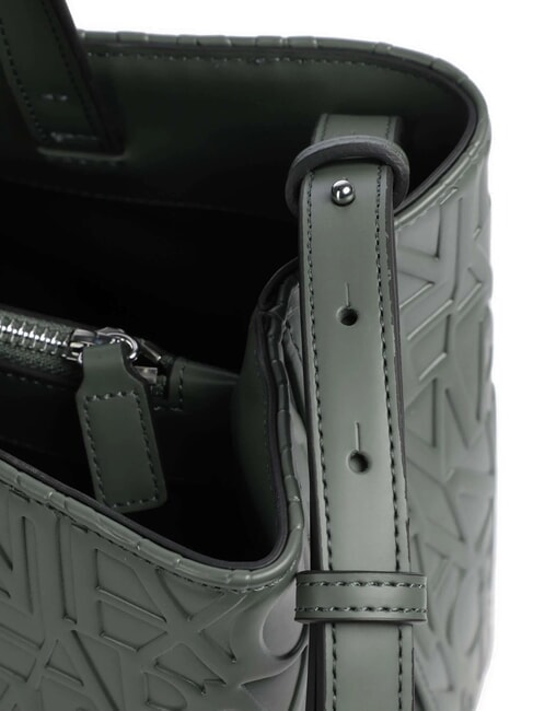 LOGO EMBOSSED Shopper a mano, con tracolla absinthe - Borse Donna