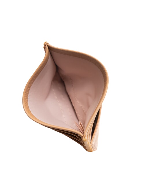 METALLIC SOFT  Portacard piatto in pelle skin - Portafogli Donna