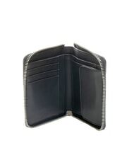 LOVE MOSCHINO QUILTED Portafoglio trapuntato piccolo Nero/nero - Portafogli Donna - 2