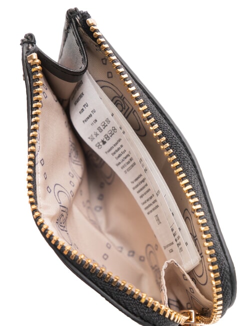 CALIWEN Bustina portacarte con zip NERO - Portafogli Donna