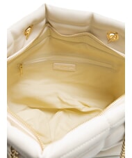 TOSCA BLU PONZA Borsa shopper manici catena bianco - Borse Donna - 5