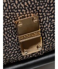 BORBONESE CAHIER HOBO SMALL Borsa a spalla con tracolla OP/NATURALE/NERO - Borse Donna - 4