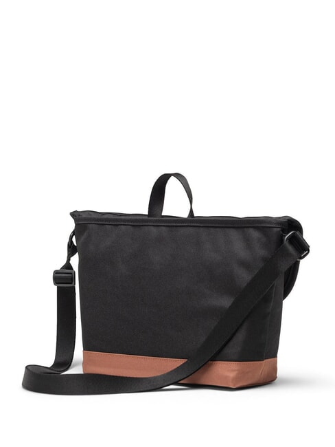 COVE Cartella messenger, pc 15.6" black/saddle brown - Cartelle Lavoro