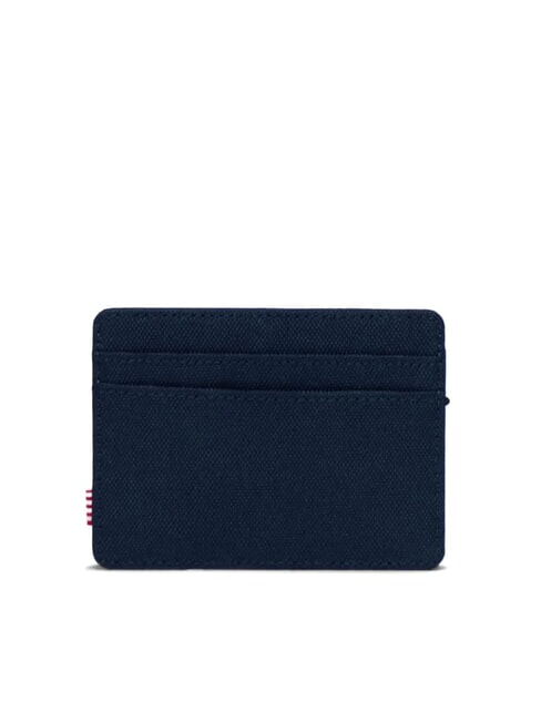 CHARLIE  Portacard piatto navy tan - Portafogli Donna