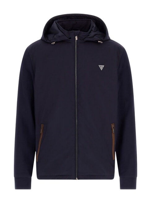 KNITTED Giubbino con cappuccio smartblue - Giacche Uomo