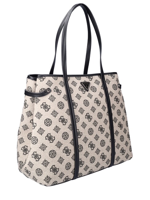 BEYZA  Borsa a spalla black logo - Borse Donna