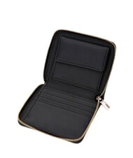 GUESS NASTRA Portafoglio zip around piccolo NERO - Portafogli Donna - 2