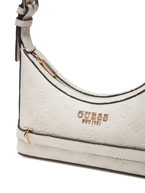 ZARELA  Borsa a spalla off white logo - Borse Donna