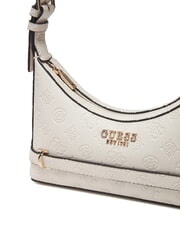 GUESS ZARELA  Borsa a spalla off white logo - Borse Donna - 3