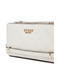 GUESS ZARELA  Borsetta a tracolla off white logo - Borse Donna - 3