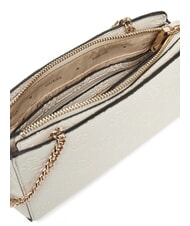 GUESS ZARELA  Borsetta a tracolla off white logo - Borse Donna - 5
