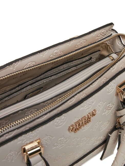 ZARELA  Borsa a mano, con tracolla off white logo - Borse Donna