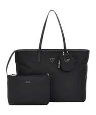 GUESS ECO GEMMA  Shopping Bag NERO - Borse Donna - 3