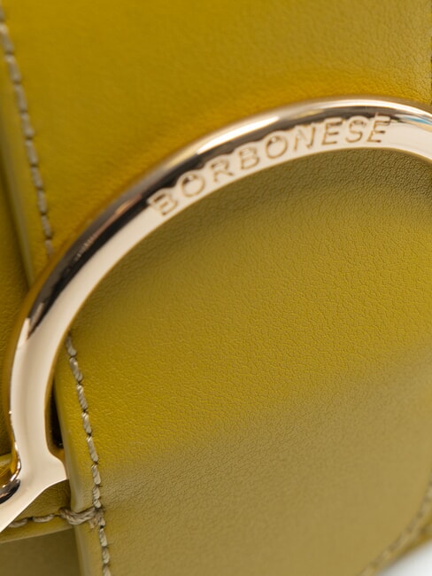 110  Micro Bag a tracolla, in pelle verde - Borse Donna