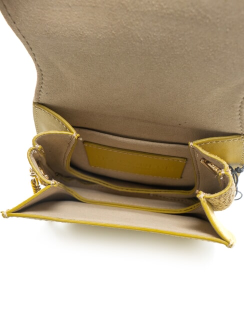 110  Micro Bag a tracolla, in pelle verde - Borse Donna