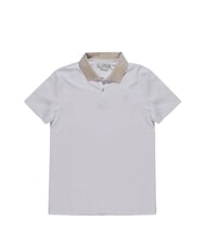 GUESS NOLAN SS Polo a manica corta stretch purwhite - Polo Uomo - 4