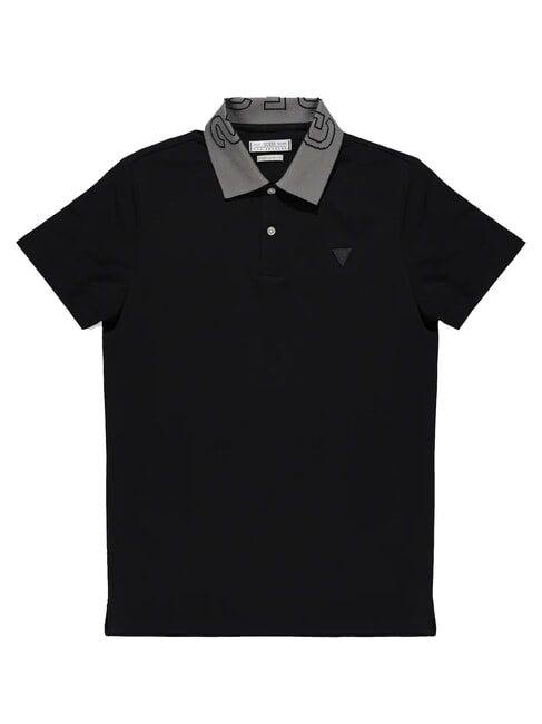 NOLAN SS Polo a manica corta stretch jetbla - Polo Uomo
