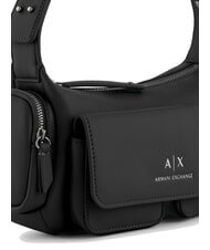 ARMANI EXCHANGE RACHEL Borsa a spalla con tasche black - Borse Donna - 4