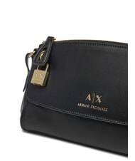 ARMANI EXCHANGE JANE Borsa a tracolla con lucchetto black - Borse Donna - 3