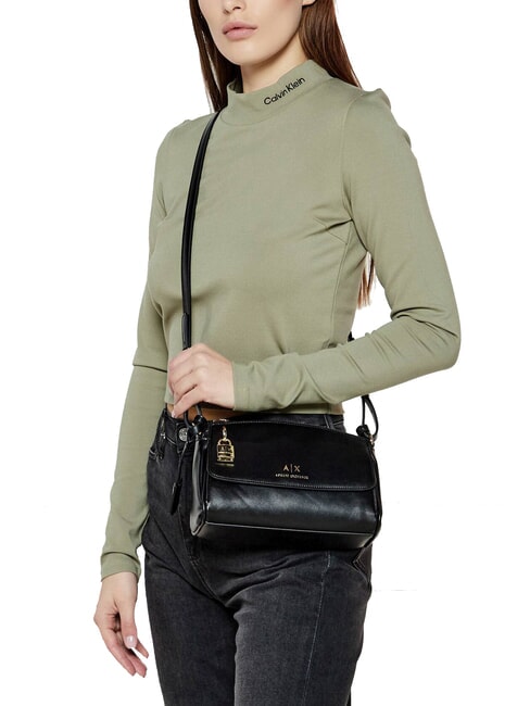 JANE Borsa a tracolla con lucchetto black - Borse Donna